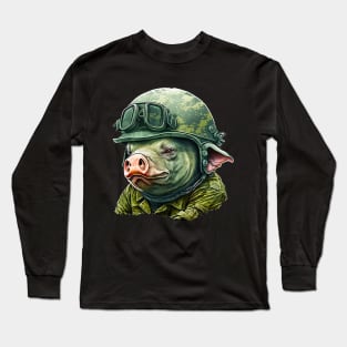 Army Hog Long Sleeve T-Shirt